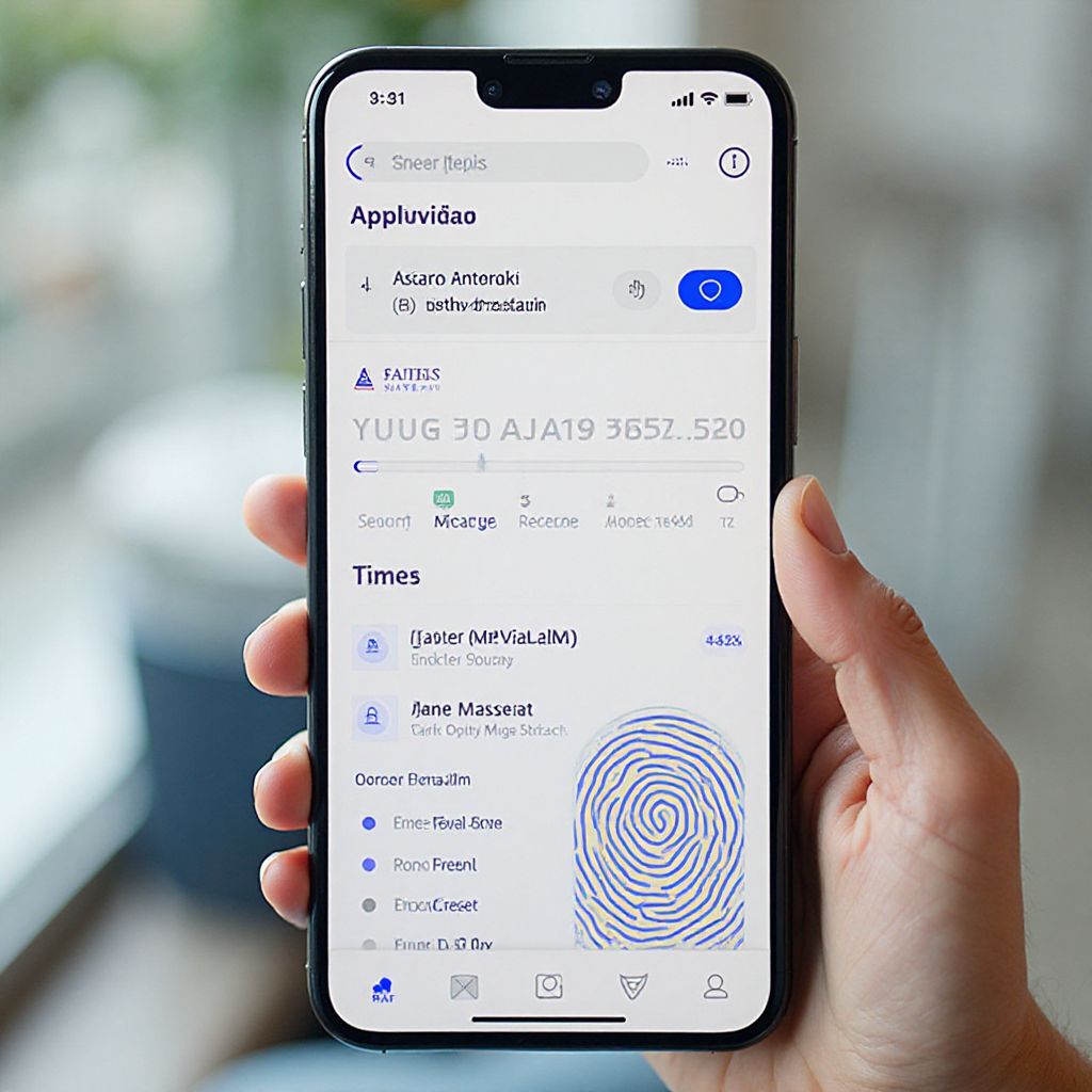 App banking con interfaccia sicura